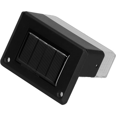 Lot de 4 Lampes Solaires d'Escalier 3LED, Éclairage de Jardin Extérieur pour Allée, Terrasse et Patio, Déco Paysagère (1/5)