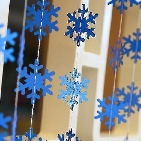 Décorations de Noël, ornements de flocons de neige, décorations de couloir, activités pour une fête d'anniversaire à thème (1/5)