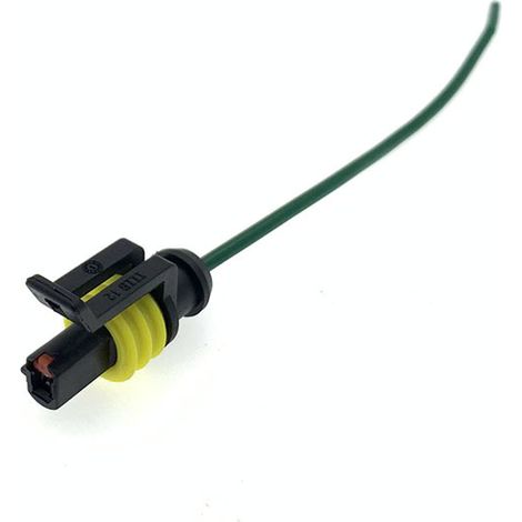 7021-1.5-21 Male/Female HID Adapter for AMP Waterproof Automotive Plug -- Single Plug