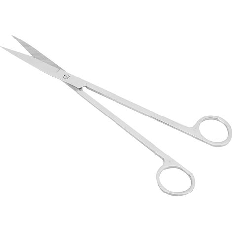 Ciseaux en acier inoxydable pour plantes aquatiques, outils de nettoyage pour aquarium et bassin, ciseaux droits (1/5)