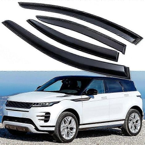 Kit de 4 déflecteurs de pluie et de vent pour Land Rover Range Rover Evoque 2020-2025