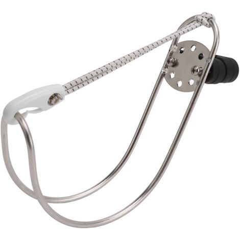 QORVA-Bouée de sauvetage porte-fer à cheval, réglage de tout Angle, polissage du visage, anneau de sauvetage métallique pour bateau (1/5)