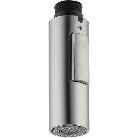 Robinet de cuisine de remplacement avec douchette extensible, 2 fonctions, G1/2, finition nickel brossé. Leader du marché (1/5)