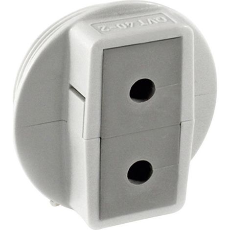 Icotek QVT 40/2 Kabeldurchführung teilbar    Polycarbonat Grau 1 St.