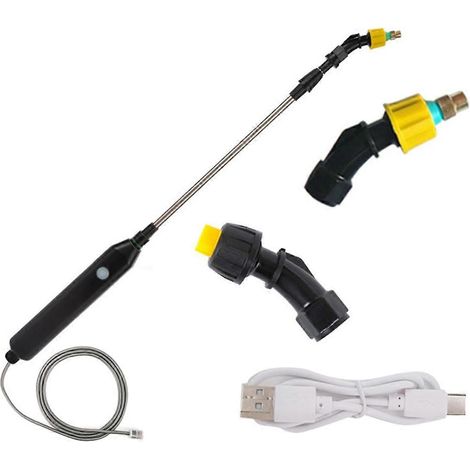 Pulvérisateur électrique pour plantes, lance d'arrosage, pulvérisateur de jardin, 10 mètres -- (1/5)