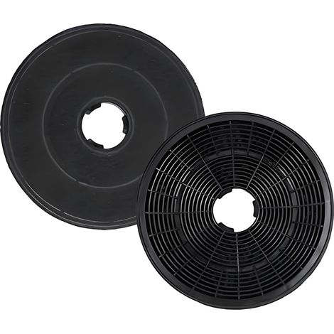 Lot de 2 filtres à charbon actif pour hotte aspirante de rechange compatibles avec AF100 YT971.1000.05 KF001 KF17146 1160826 9189204771 Absorbeurs d'odeurs (1/5)