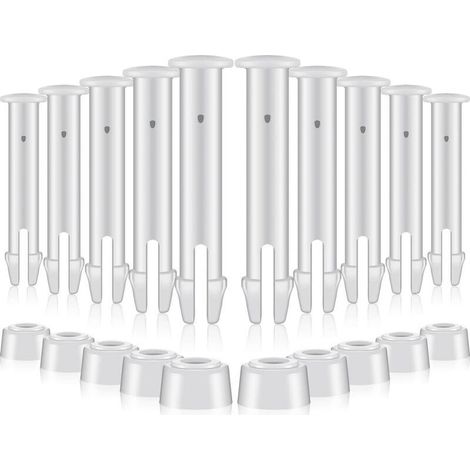 12 goupilles d'étanchéité en plastique pour joints de piscine Intex, pièces détachées pour structure de piscine Intex, pièces de rechange (5,5 cm), Gu.B/Bon (1/5)