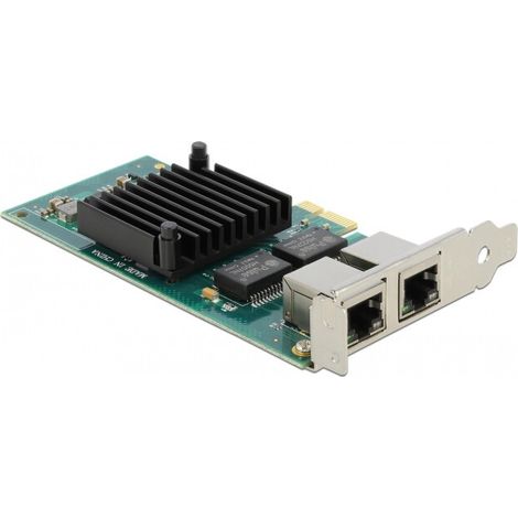 delock 88502 PCIe 2.1 Gigabit Ethernet Adapter 2 Ports