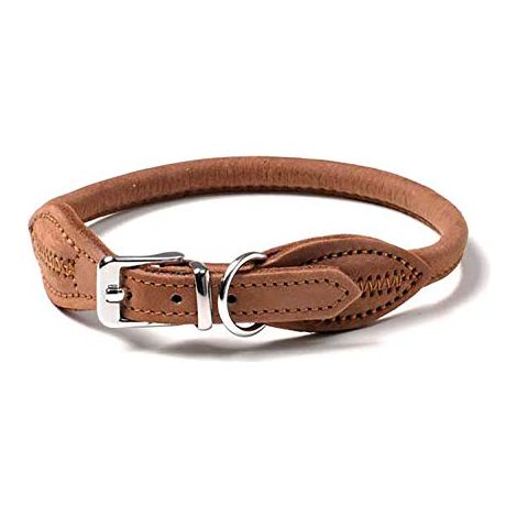 K BUFFALO COLLAR ROUND, 10 mm 50 cm marrone (1/3)