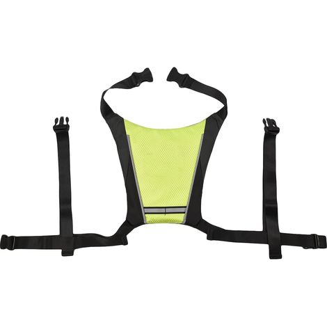 Walmeck Gilet de Vélo Clignotant à LED, Vert, Télécommande sans (1/5)