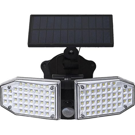 Lampe LED dernière génération solaire détecteur de mouvements et de luminosité 120 Lumens (1/5)