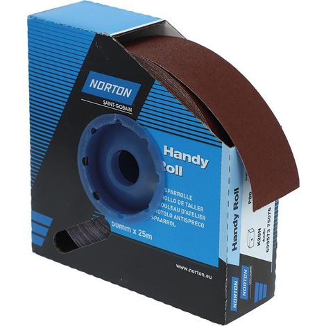 Rodillo abrasivo K20N 50mmx25m P80