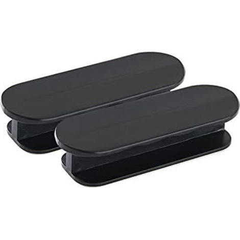 Tirador de plástico autoadhesivo para cajones y armarios, de rápida instalación sin taladrar, para muebles de cocina y armarios, práctico y discreto - Crezuo