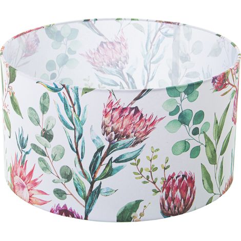 Abat-jour cylindrique estampillé °45X25 Cm, pour ampoule E-27 (1/2)