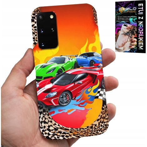 Hülle für Samsung Galaxy S20 Plus – Für Kinder, Rennwagen + Folie (1/5)