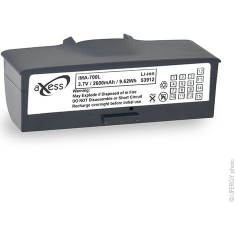 NX - Batterie lecteur codes barres 3.7V 2600mAh - 318-011-001318-011-002318-01