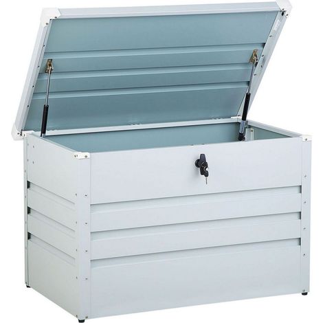 Aufbewahrungsbox CEBROSA 100 cm 62 cm Hellgrau (1/5)