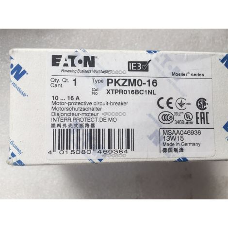 ZM-16 -PKZ2 : 12-16A DISJONCTEUR MOTEUR Motor Breaker