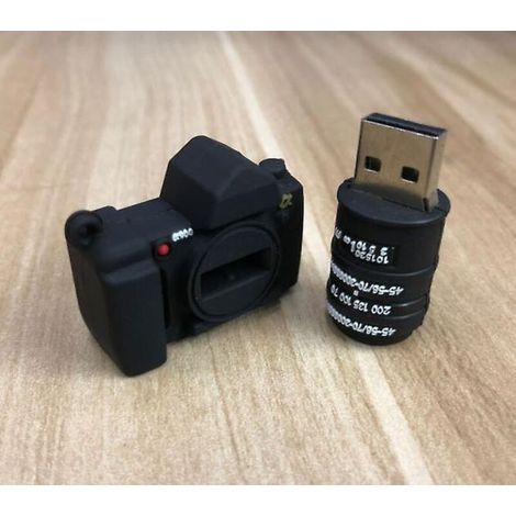 Cadeau adorable : Clé USB (4 Go) appareil photo reflex numérique à dessin animé créatif (1/4)