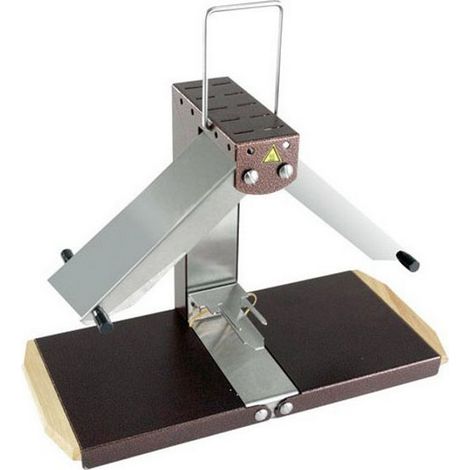 Macchina per raclette al formaggio tradizionale a 1/4 di ruota - brez05 - bron coucke (1/2)