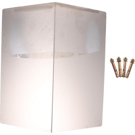 Protection Caméra Extérieure en Acier Inoxydable Résistant la Corrosion Cache Pluie pour Caméra de Sécurité pour Systèmes de Surveillance en Extérieur (1/5)