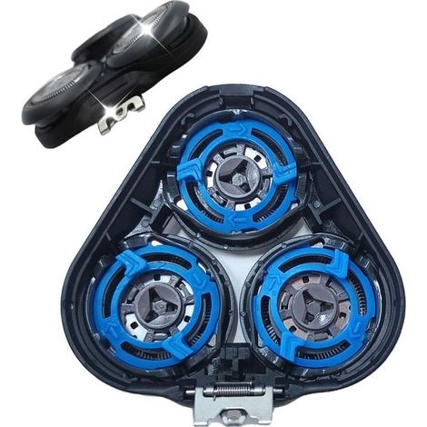 SH50/52 Ersatzscherköpfe, kompatibel mit Philips 5000/6000 Serie (Rundscherköpfe), nicht kompatibel mit 5000 Serie Pentagon-Modellen (1/5)