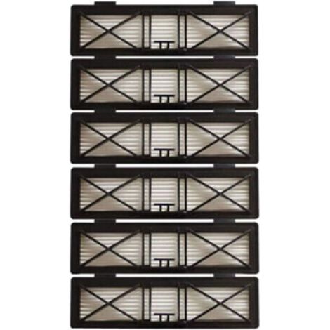 Lot de 6 filtres pour Neato Botvac pour Neato Botvac D70E D75 D80 D85 filtres pièces d'aspirateur (1/4)