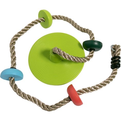 KANGUI Corde à grimper avec pKANGUI Lots et disque pour portique