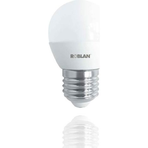 Roblan DG4505E27F 5W 4100K ampoule LED sphérique mate 5W - 4100K  5W - 4100K