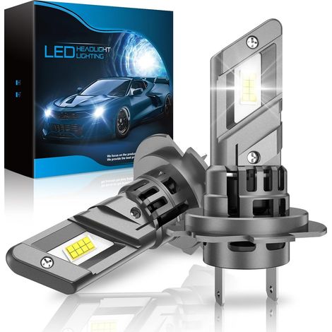 Per lampadine LED H7 2024 nuovissime 70W 26000LM, luci per auto compatibili con DC 12V-18V per efficienza energetica, antierrore LED H7, 2 lampadine H7 (1/5)