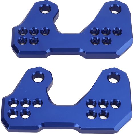 2x Repose-pieds Passager Support Arrière CNC Alliage Aluminium Remplacement MT-03 R3 MT25 Bleu Kit (1/5)