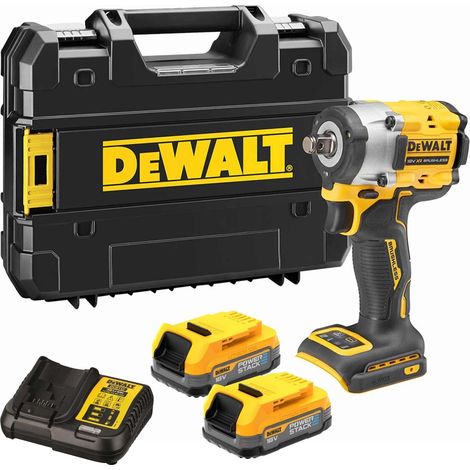 DEWALT DCF921E2T Avvitatore impulsi 1/2 18V brushless 2 batterie power stack (1/4)
