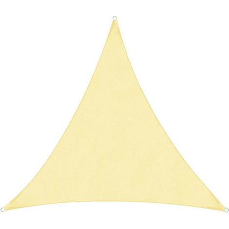 Ombrellone triangolare - 2x2x2 m, impermeabile, protezione UV, con 3 corde incluse, adatto per giardino, terrazzo, patio, piscina, balcone (1/3)