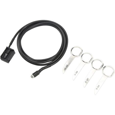 Stück Aux-In-Audiokabel 6000CD Aux-Eingang Audiobuchse Aux-Kabeladapter-Kit mit Ausbau