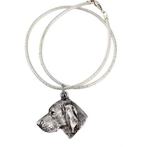 Collier pour chien Vizsla hongrois, bijou unique pour les amoureux des chiens, pendentif vipère unique par Art-Dog (1/5)