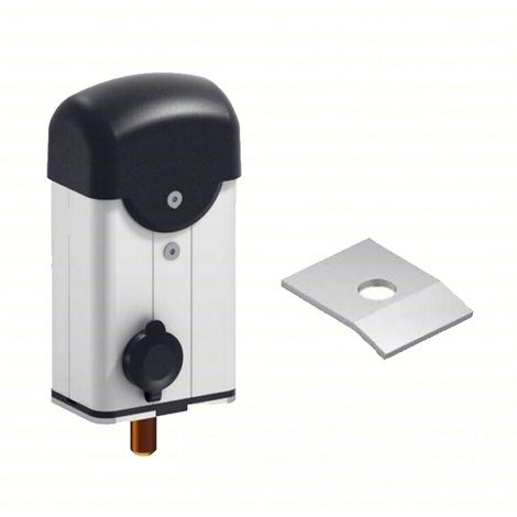 Elettroserratura 220v Caduta Verticale Per Cancello Battente Elt8-220 + Piastra