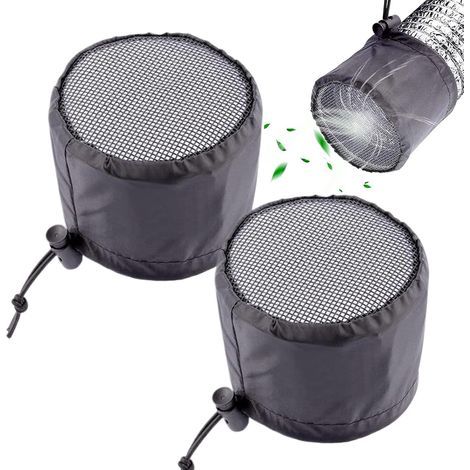 2 Pcs 4 in Couverture de Ventilation pour Tente de Culture Couvercle de Filtre de Conduit couvercle de ventilation pour salle de bain, serre extérieure, camping-car, cuisine, buanderie intérieure (1/5)