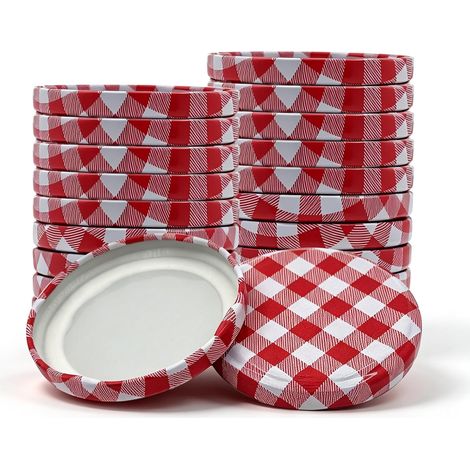 30 PCS Jam Jar Lids 63mm and Lids for Jars (1/5)