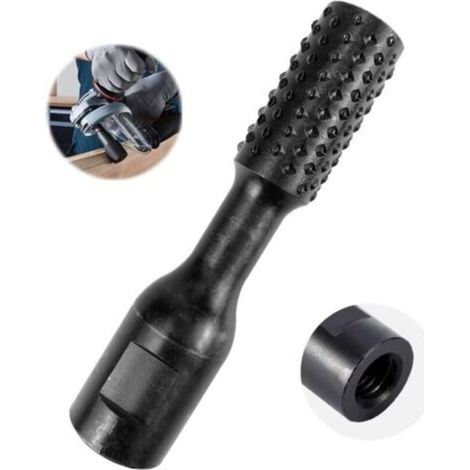 Fraise a Cylindrique Bois Sculpture, 20 mm Dents rugueuses Outil de Sculpture sur Fraise Metal Bois, Fraise carbure pour Sculpture sur Bois Foret de Polissage (1/5)