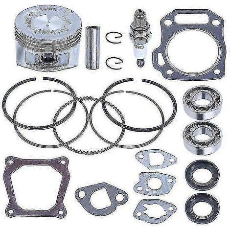 Kit culasse, piston, palier de vilebrequin, joint d'huile et joint de culasse pour moteur Honda GX160 GX200 5,5 ch et 6,5 ch (1/4)