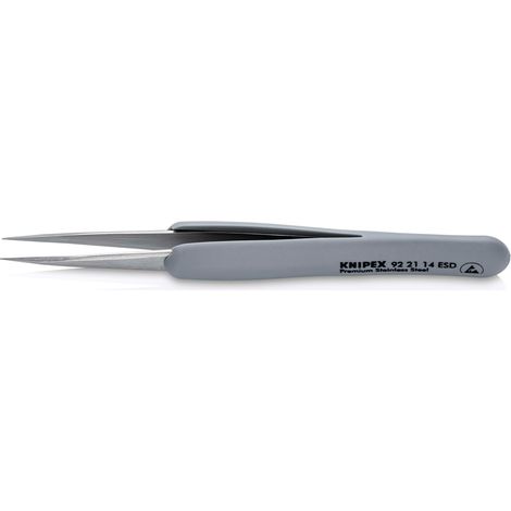 Draper RUBBER TWEEZERS ESD S/STEEL 13206 13206 ESD Precision Tweezers with rubber handles ESD