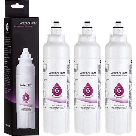 Filtre À Eau De Remplacement For Réfrigérateur LT800P, Compatible Avec LG, ADQ73613401-S LT800PC, ADQ73613402, Compatible Avec Kenmore, 9490(3 PCS) (1/4)