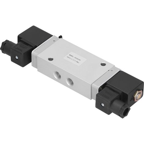 Électrovanne 5/2 à commande numérique 24V DC G1/4 pour systèmes pneumatiques industriels