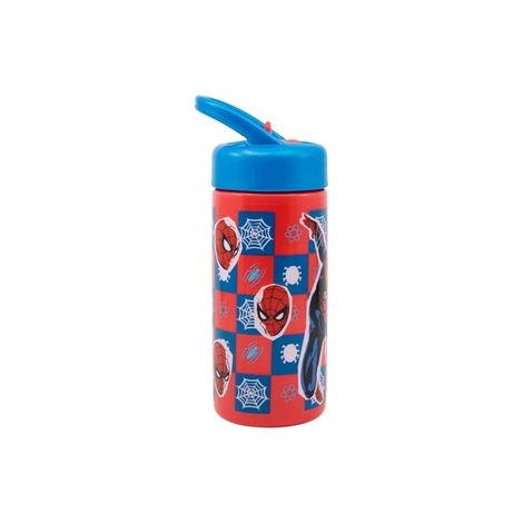 BOTELLA PP PLAYGROUND 410 ML SPIDERMAN MIDNIGHT FLYER