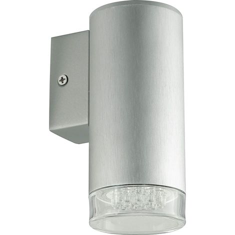 Hochwertige LED Wand Leuchte ALU Beleuchtung Nacht Licht Lampe Kabel Stecker EGLO 88524F