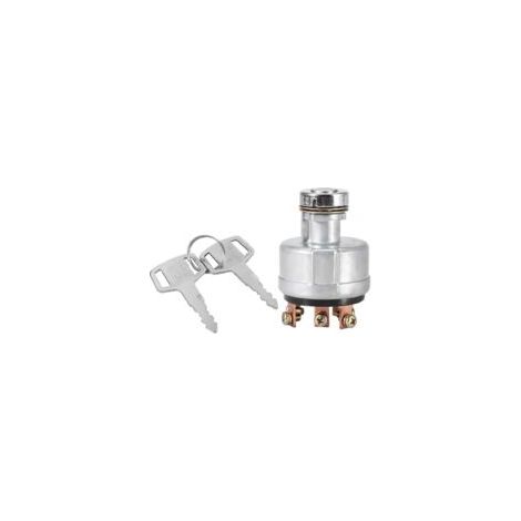 Contacteur à clé étanche 6 bornes – Interrupteur de démarrage pour Kobelco SK200-3 SK200-5 SK120-5 – Installation facile pour véhicules et machines (1/5)
