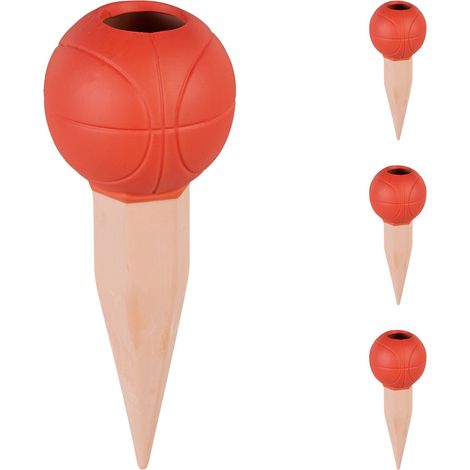 Juego de 4 pelotas de baloncesto de arcilla