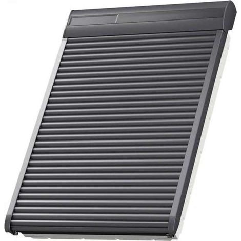 VELUX Solar-Rollladen SSL PK08 0000S Aluminium Dunkelgrau (1/4)