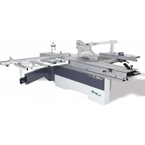 Scie sur table 400 mm – Puissance 5500 W – Longueur de coupe 3200 mm – Inclinaison électrique – Pour bois dur et teck – Holzprofi