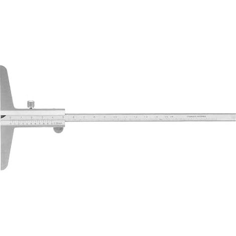 Stainless Steel Vernier Depth Gauge for Different Types of Machine Processes 0-150mm (1/5)